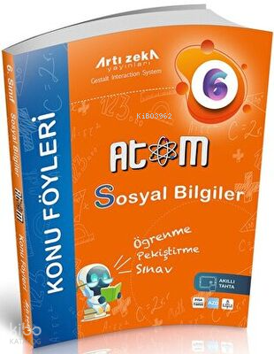 6. Sınıf Atom Sosyal Bilgiler Konu Föyleri
