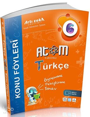 6. Sınıf Atom Türkçe Konu Föyleri