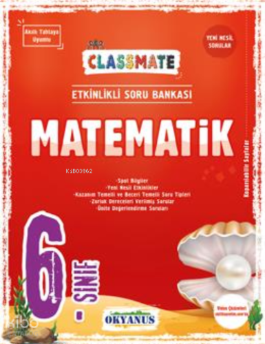 6. Sınıf Classmate Matematik Soru Bankası