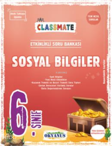 6. Sınıf Classmate Sosyal Bilgiler Soru Bankası