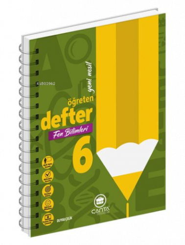 6.Sınıf Defter Öğreten Fen Bilimleri