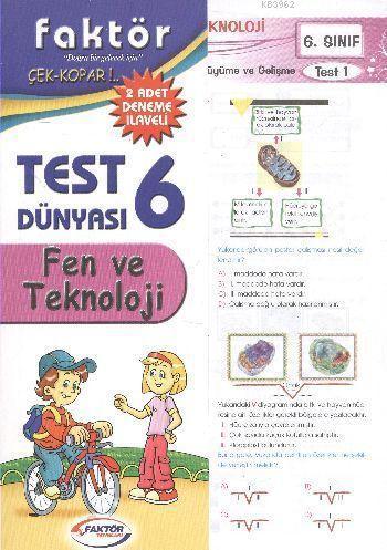 6. Sınıf Fen ve Teknoloji Test Dünyası