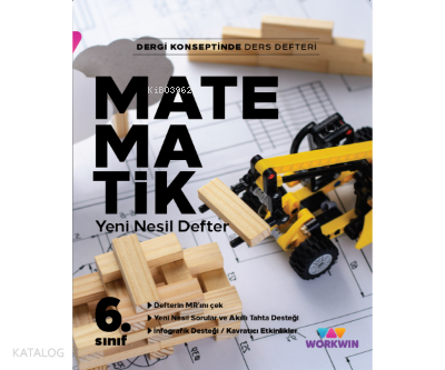 6. Sınıf Matematik Yeni Nesil Defter Workwin Yayınları