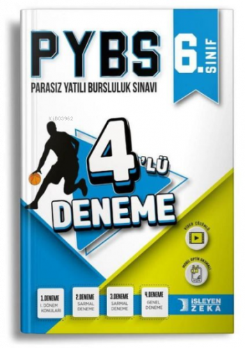 6. Sınıf PYBS Parasız Yatılı Bursluluk Sınavı 4'lü Deneme