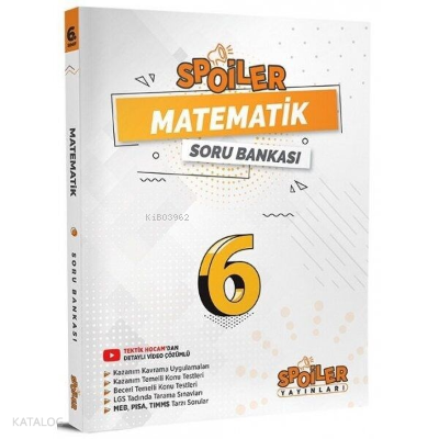 6.Sınıf Spoıler Matematık Sb