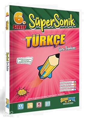 6. Sınıf Süpersonik Türkçe Soru Bankası