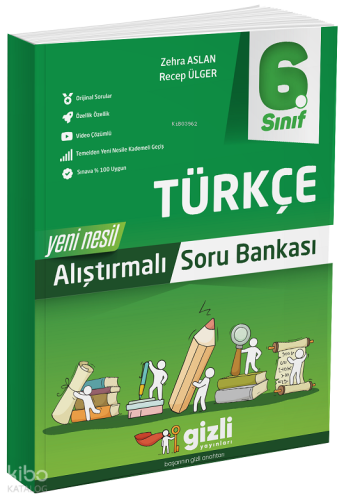 6.Sınıf Türkçe Alıştırmalı Soru Bankası