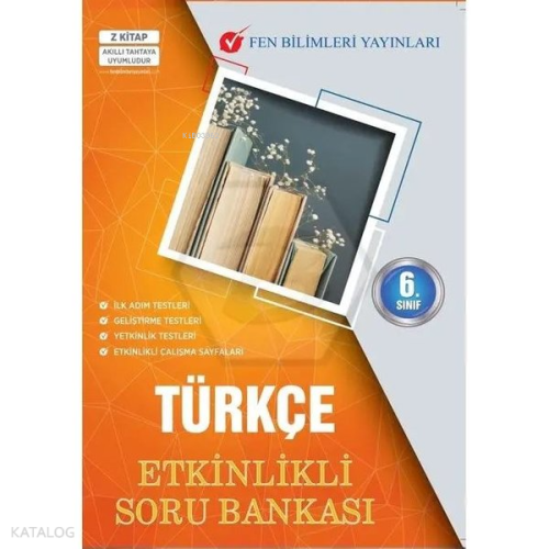 6. Sınıf Türkçe Etkinlikli Soru Bankası