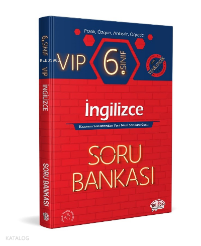 6. Sınıf Vip İngilizce  Soru Bankası