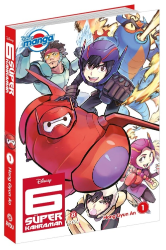 6 Süper Kahraman -Vol 1;Disney Manga