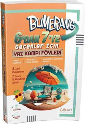 6'dan 7'ye Bumerang Yaz Kampı Föyleri