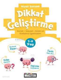 7-9 Yaş Junior Master Dikkat Geliştirme Egzersizleri
