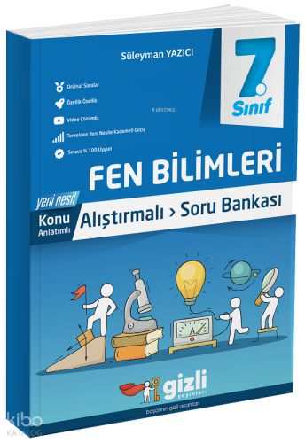7.Sınıf Fen Bilimleri Alıştırmalı Soru Bankası