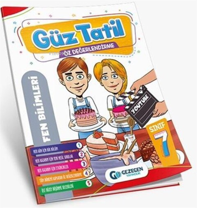 7.Sınıf Fen Bilimleri Fen Bilimleri Güz Tatil Kitabı