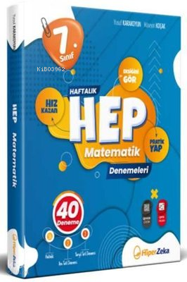 7. Sınıf HEP Matematik Haftalık Deneme Föyleri