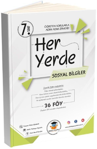 7. Sınıf Her Yerde Sosyal Bilgiler 36 Föy