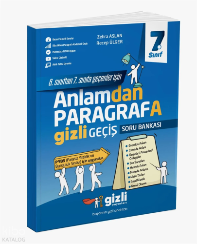 7.Sınıf İlk Adım Anlamdan Paragrafa Gizli Geçiş