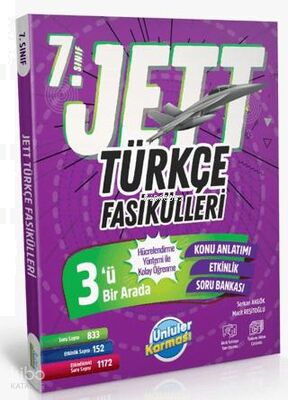 7. Sınıf Jett Türkçe Fasikülleri