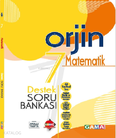 7. Sınıf Matematik Orjin Destek Soru Bankası