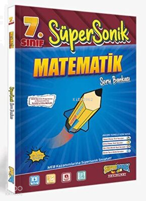 7. Sınıf Süpersonik Matematik Soru Bankası