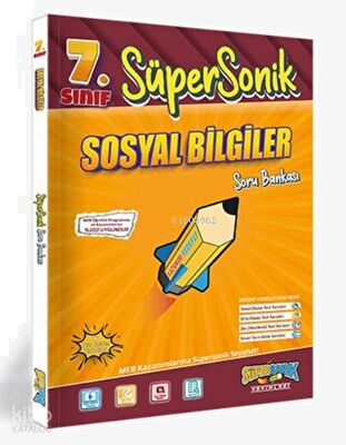 7. Sınıf Süpersonik Sosyal Bilgiler Soru Bankası