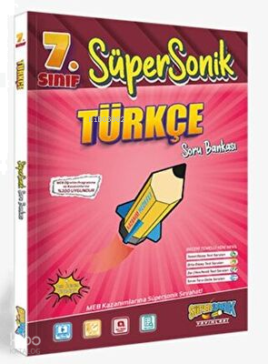 7. Sınıf Süpersonik Türkçe Soru Bankası