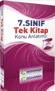 7. Sınıf Tek Kitap Konu Anlatımlı