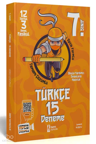 7. Sınıf Türkçe 15 Deneme