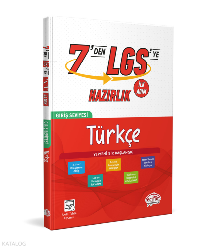 7'den LGS'ye Hazırlık Türkçe