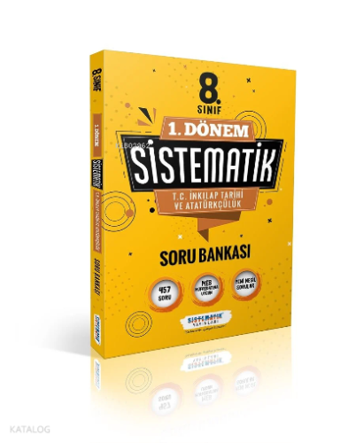 8. Sınıf 1.Dönem T.C. İnkılap Tarihi ve Atatürkçülük Soru Bankası