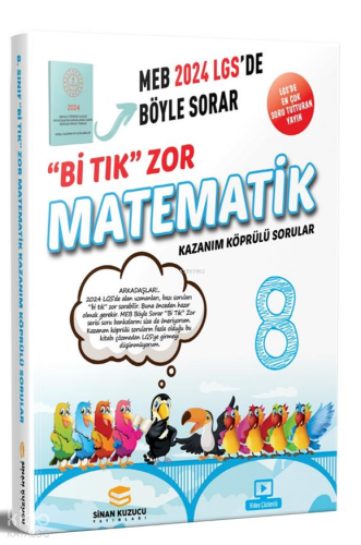 8. Sınıf Bi Tık Zor Matematik Soru Bankası