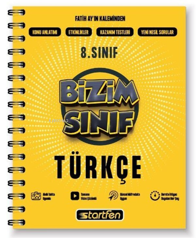 8. Sınıf Bizim Sınıf Türkçe Defteri