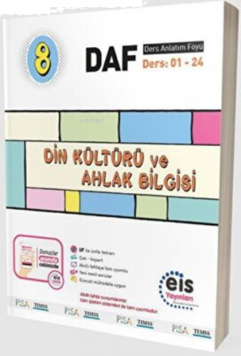 8.Sınıf - DAF - Din Kültürü ve Ahlak Bilgisi