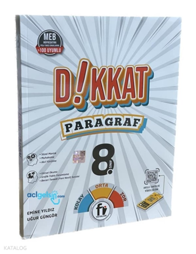 8. Sınıf Dikkat Paragraf Soru Bankası