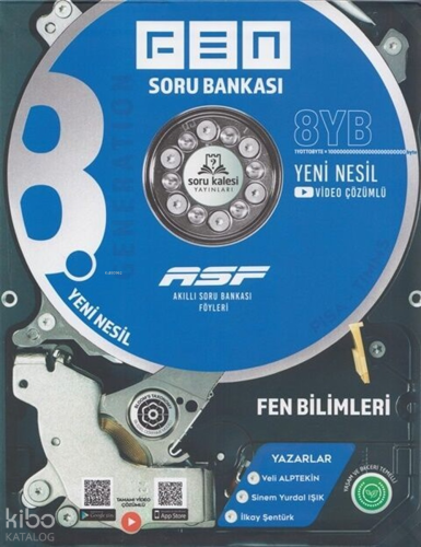 8. Sınıf Fen Bilimleri Akıllı Soru Bankası Föyleri Soru Kalesi Yayınları