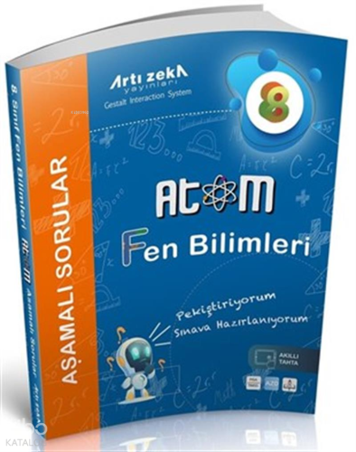 8. Sınıf Fen Bilimleri Aşamalı Soru Bankası (Büyük Boy)