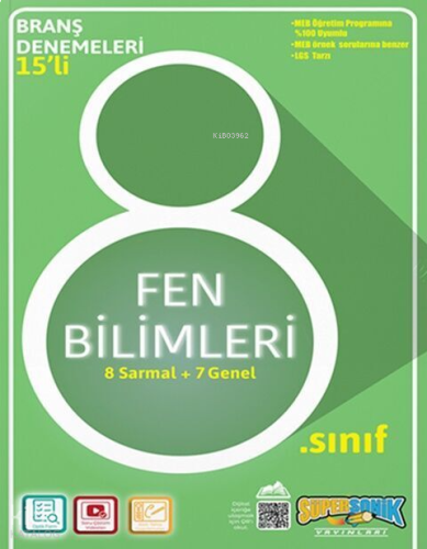 8. Sınıf Fen Bilimleri Branş Denemeleri