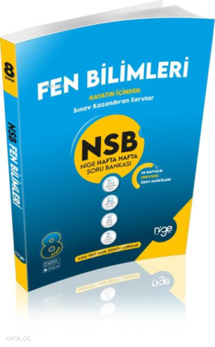 8.Sınıf Fen Bilimleri Nsb Nige Hafta Hafta Soru Bankası