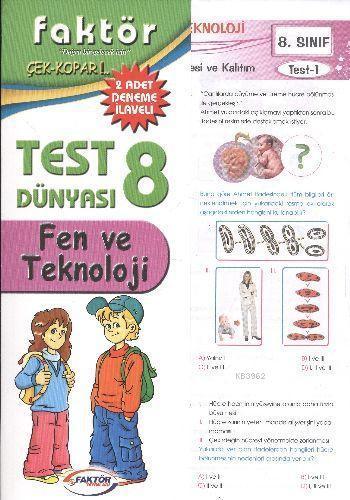 8. Sınıf Fen ve Teknoloji Test Dünyası