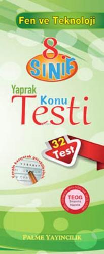 8.Sınıf Fen ve Teknoloji Yaprak Konu Testi (32 Test)