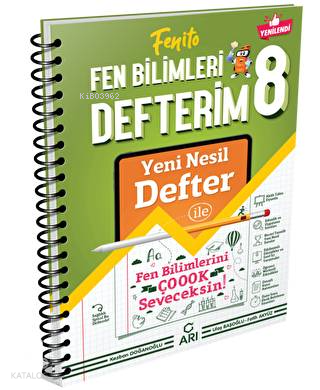 8. Sınıf Fenito Fen Bilimleri Defterim