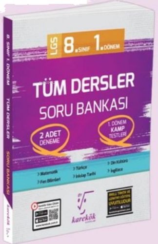 8.Sınıf LGS 1.Dönem Tüm Dersler Soru Bankası