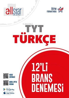 8.Sınıf LGS Türkçe Paket Deneme 12'li