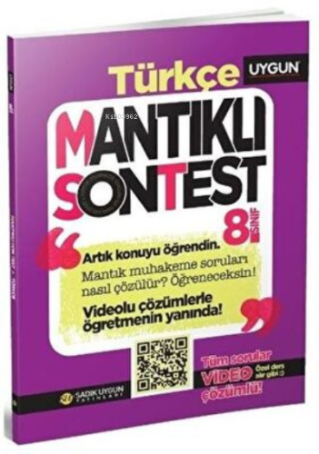 8.Sınıf Mantıklı Son Test Türkçe