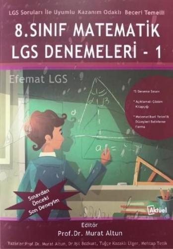 8. Sınıf Matematik LGS Denemeleri – 1