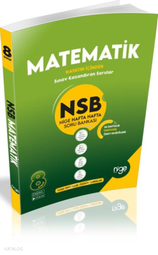 8.Sınıf Matematik Nsb Nige Hafta Hafta Soru Bankası
