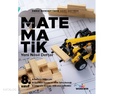 8. Sınıf Matematik Yeni Nesil Defter Workwin Yayınları