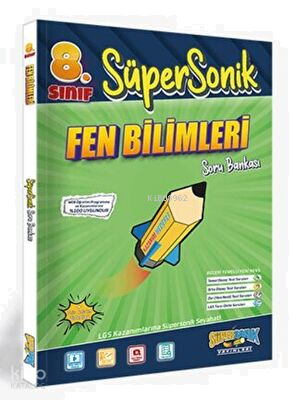 8. Sınıf Süpersonik Fen Bilimleri Soru Bankası