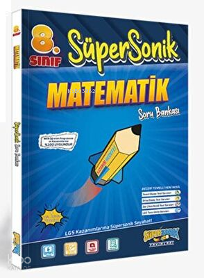 8. Sınıf Süpersonik Matematik Soru Bankası