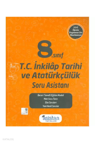 8.Sınıf T.C İnkılap Tarihi Soru Asistanı Asistan Yayınları